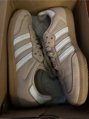 Adidas Samba Women’s Sneakers in Wonder Taupe